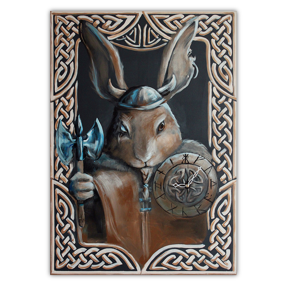 Akrüülmaal Viikingjänes