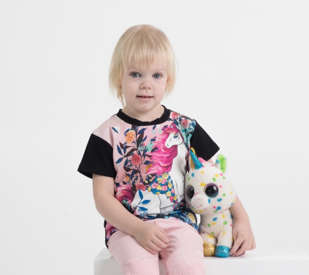 IMG_20210329_084419 Puuvillane Väikelapse T-särk Hobune