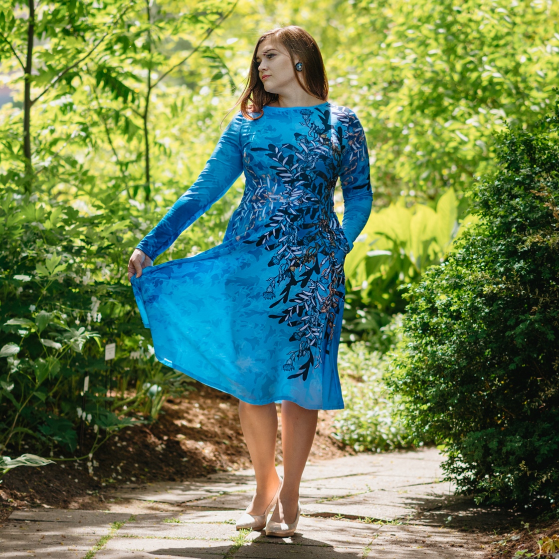 Taskutega midikleit Härg Eesti disain Kantav kunst Alisa Vasina