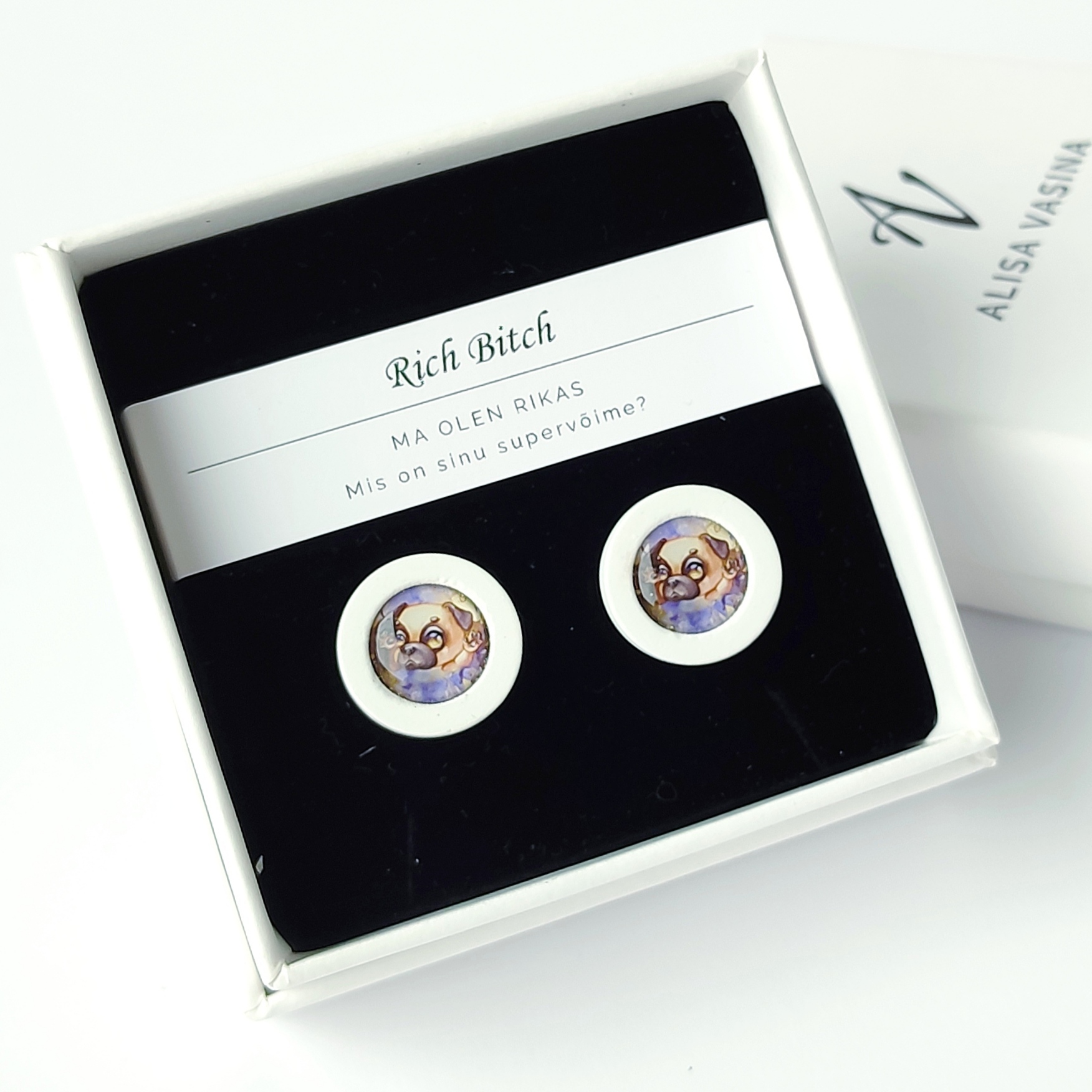 Polt korvarongad Rich Bitch Polt korvarongad Rich Bitch