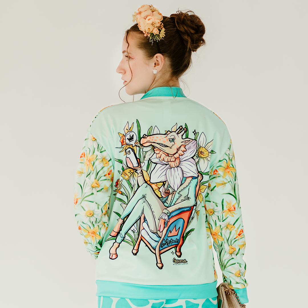 Bomberjakk giraffodil tagant