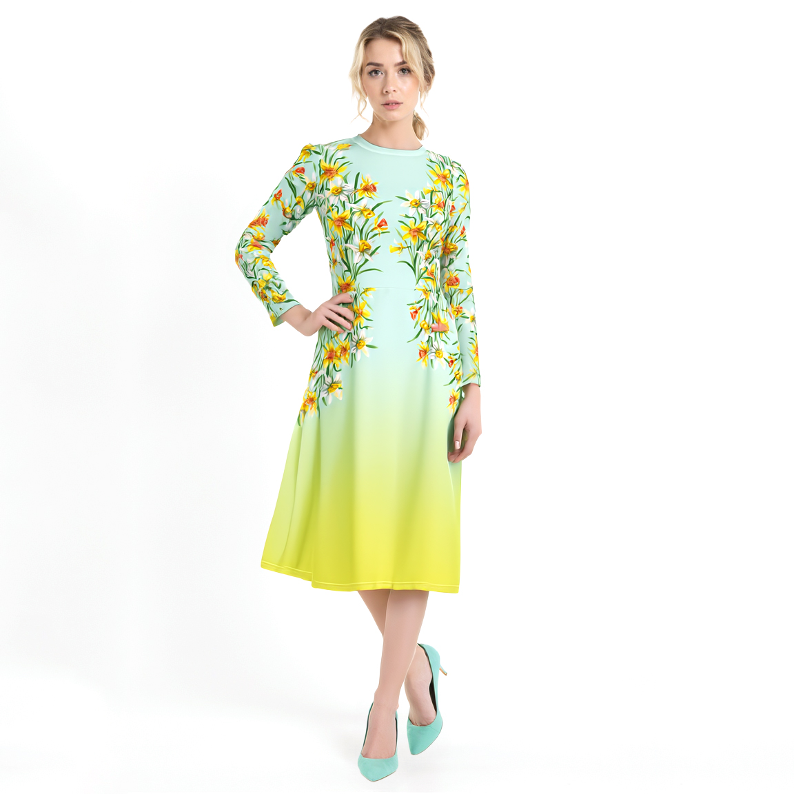 Taskutega midikleit nartsiss