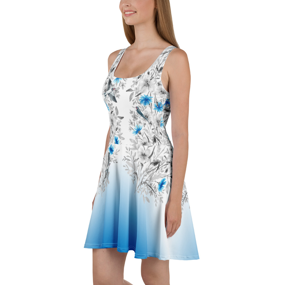 all-over-print-skater-dress-white-left-6882612eb4ea8.jpg Skater kleit pääsukesed