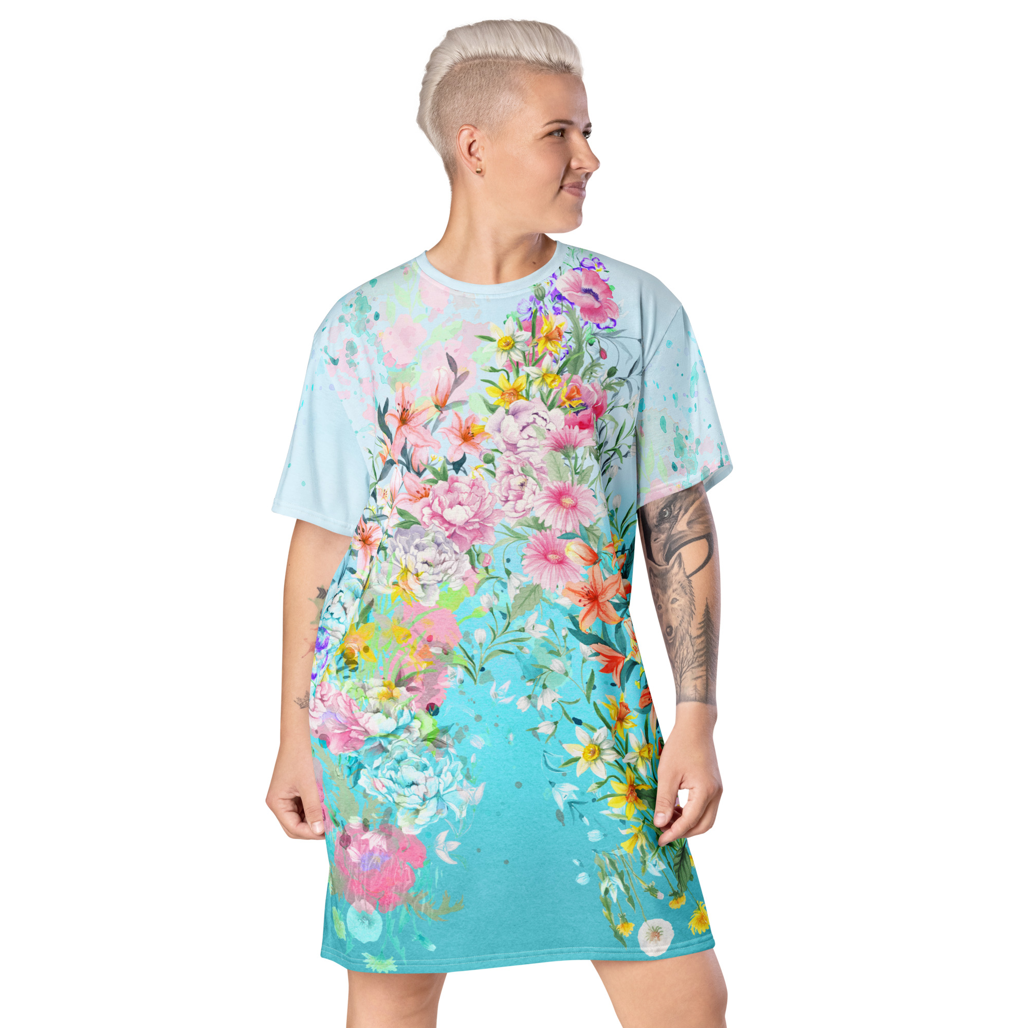 T-särk-kleit floora