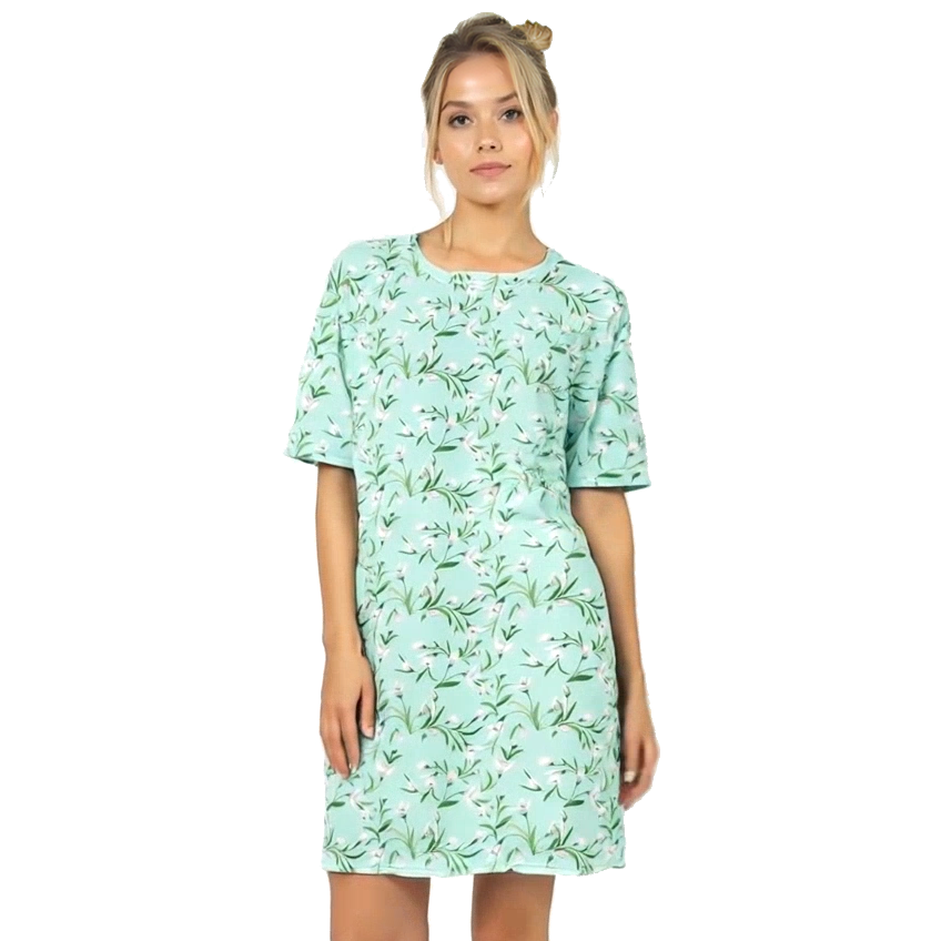 Lumikelluke t-sark kleit modelliga eest